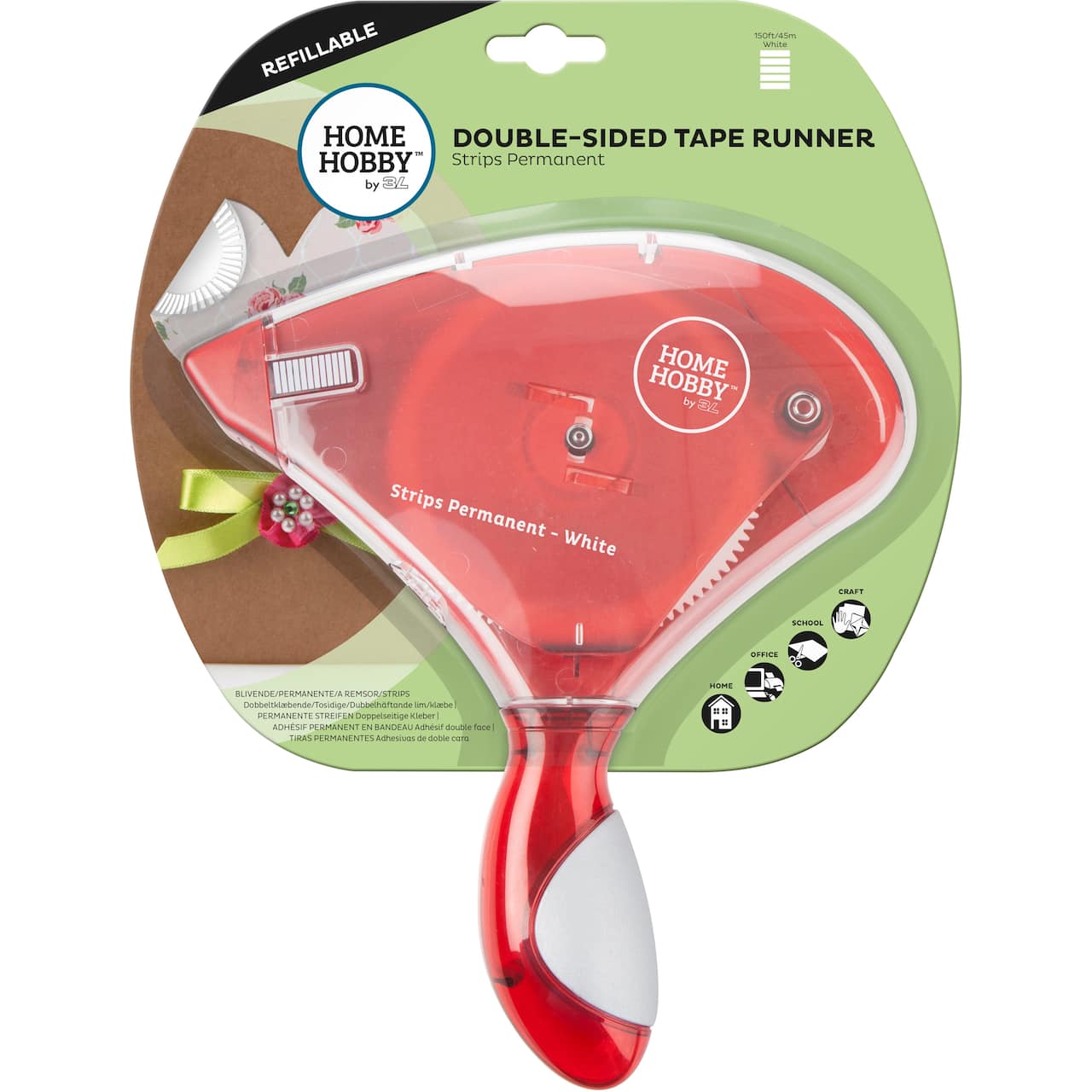 HomeHobby By 3L® Double-Sided Tape Runner